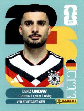 Deniz Undav – FIFA World Cup 2026 - Standard Edition, Nr. GER19x
