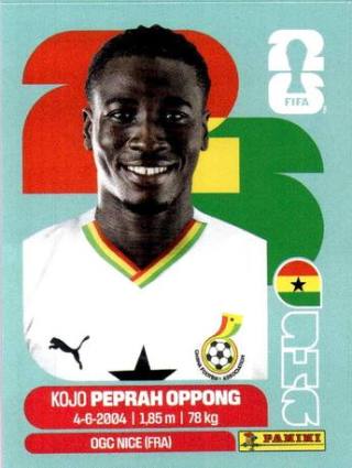 Kojo Peprah Oppong – FIFA World Cup 2026 - Standard Edition, Nr. GHA4x