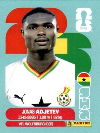 Jonas Adjetey – FIFA World Cup 2026 - Standard Edition, Nr. GHA6x