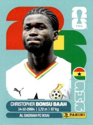 Christopher Bonsu Baah – FIFA World Cup 2026 - Standard Edition, Nr. GHA14x