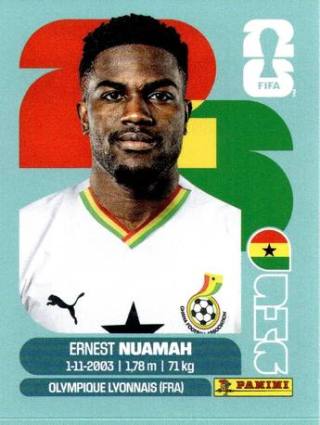 Ernest Nuamah – FIFA World Cup 2026 - Standard Edition, Nr. GHA17x