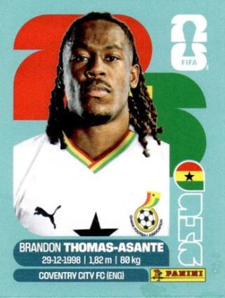 Brandon Thomas-Asante – FIFA World Cup 2026 - Standard Edition, Nr. GHA18x