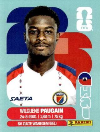 Wilguens Paugain – FIFA World Cup 2026 - Standard Edition, Nr. HAI8x