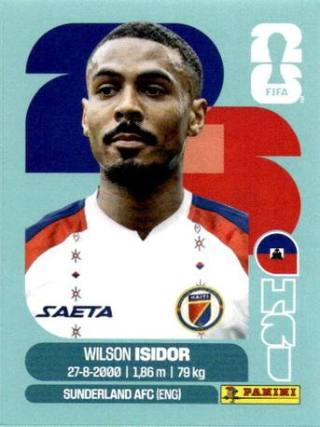 Wilson Isidor – FIFA World Cup 2026 - Standard Edition, Nr. HAI14x