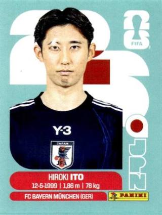Hiroki Itō – FIFA World Cup 2026 - Standard Edition, Nr. JPN3x
