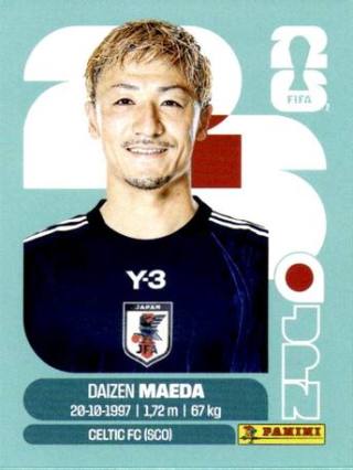 Daizen Maeda – FIFA World Cup 2026 - Standard Edition, Nr. JPN16x