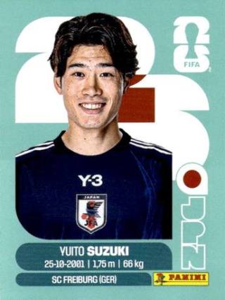 Yuito Suzuki – FIFA World Cup 2026 - Standard Edition, Nr. JPN17x