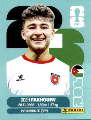 Odeh Fakhoury – FIFA World Cup 2026 - Standard Edition, n.º JOR16x