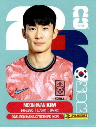 Kim Moon-hwan – FIFA World Cup 2026 - Standard Edition, Nr. KOR5x