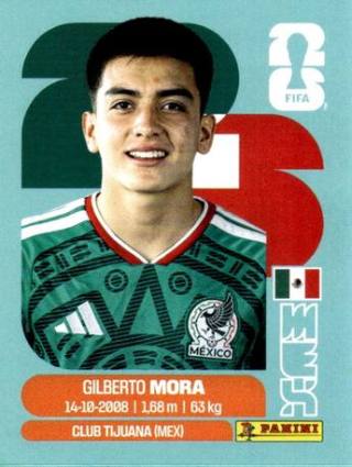 Gilberto Mora – FIFA World Cup 2026 - Standard Edition, Nr. MEX8x