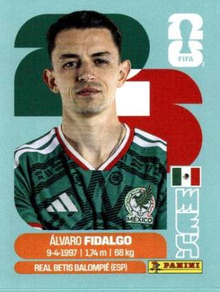 Álvaro Fidalgo – FIFA World Cup 2026 - Standard Edition, Nr. MEX9x