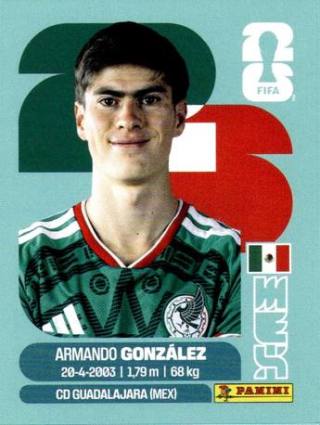 Armando González (Fußballspieler, 2003) – FIFA World Cup 2026 - Standard Edition, Nr. MEX15x