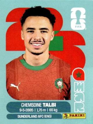 Chemsdine Talbi – FIFA World Cup 2026 - Standard Edition, Nr. MAR16x