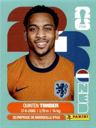 Quinten Timber – FIFA World Cup 2026 - Standard Edition, Nr. NED8x