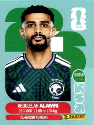 Abdulelah al-Amri – FIFA World Cup 2026 - Standard Edition, Nr. KSA3x