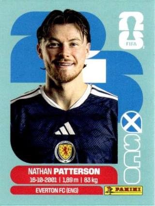 Nathan Patterson – FIFA World Cup 2026 - Standard Edition, Nr. SCO12x