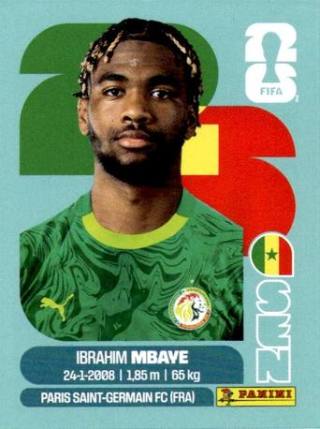 Ibrahim Mbaye – FIFA World Cup 2026 - Standard Edition, Nr. SEN17x