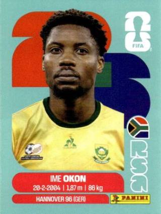 Ime Okon – FIFA World Cup 2026 - Standard Edition, Nr. RSA8x
