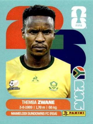 Themba Zwane – FIFA World Cup 2026 - Standard Edition, Nr. RSA14x