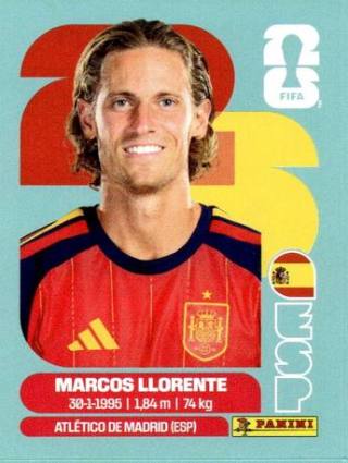 Marcos Llorente – FIFA World Cup 2026 - Standard Edition, Nr. ESP7x