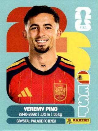 Yéremi Pino – FIFA World Cup 2026 - Standard Edition, nr. ESP19x