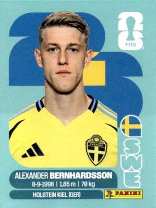 Alexander Bernhardsson – FIFA World Cup 2026 - Standard Edition, Nr. SWE17x