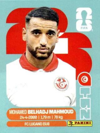 Mohamed Belhadj Mahmoud – FIFA World Cup 2026 - Standard Edition, Nr. TUN12x