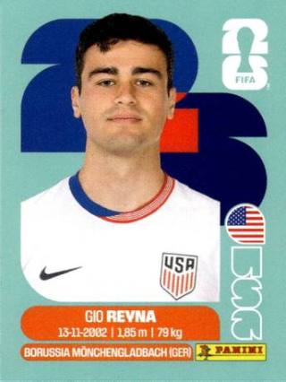 Gio Reyna – FIFA World Cup 2026 - Standard Edition, Nr. USA9x
