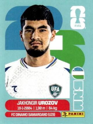 Jakhongir Urozov – FIFA World Cup 2026 - Standard Edition, Nr. UZB6x