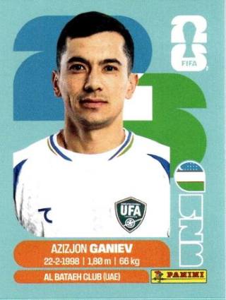 Aziz Ganiev – FIFA World Cup 2026 - Standard Edition, Nr. UZB14x