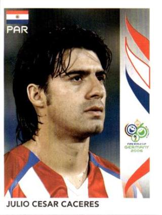 Julio César Cáceres – FIFA World Cup 2006 Germany, Nr. 115