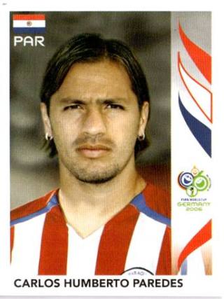 Carlos Humberto Paredes – FIFA World Cup 2006 Germany, Nr. 125