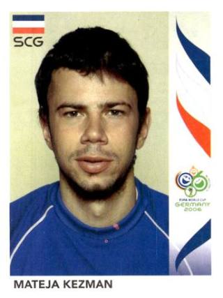 Mateja Kežman – FIFA World Cup 2006 Germany, Nr. 222