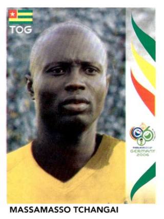 Massamasso Tchangaï – FIFA World Cup 2006 Germany, Nr. 520