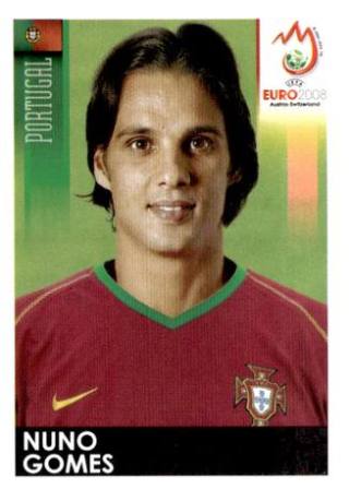 Nuno Gomes – UEFA Euro 2008 Austria-Switzerland, Nr. 122