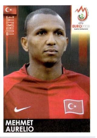 Mehmet Aurélio – UEFA Euro 2008 Austria-Switzerland, Nr. 138