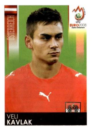 Veli Kavlak – UEFA Euro 2008 Austria-Switzerland, Nr. 168