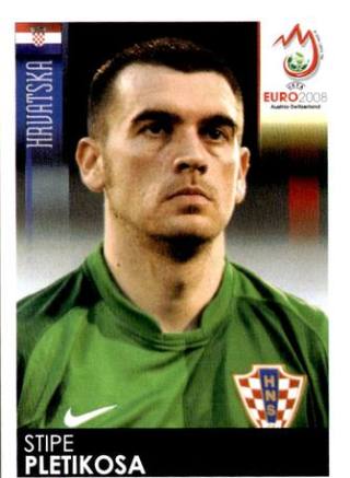 Stipe Pletikosa – UEFA Euro 2008 Austria-Switzerland, Nr. 182