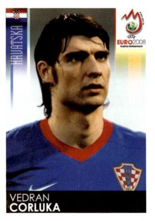 Vedran Ćorluka – UEFA Euro 2008 Austria-Switzerland, Nr. 185