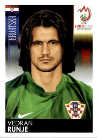 Vedran Runje – UEFA Euro 2008 Autriche/Suisse, n° 201