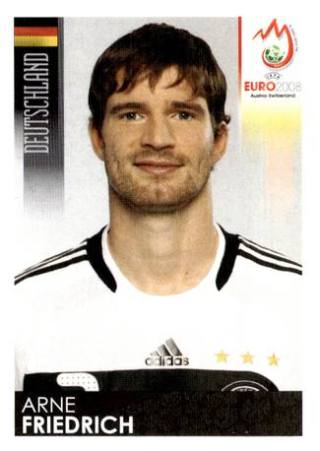 Arne Friedrich – UEFA Euro 2008 Austria-Switzerland, Nr. 212