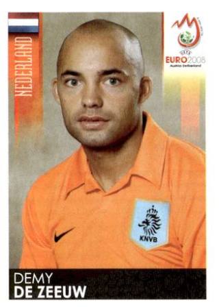 Demy de Zeeuw – UEFA Euro 2008 Austria-Switzerland, Nr. 266