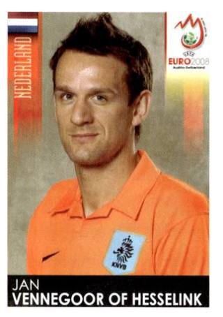 Jan Vennegoor of Hesselink – UEFA Euro 2008 Austria-Switzerland, Nr. 275