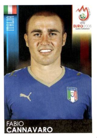 Fabio Cannavaro – UEFA Euro 2008 Austria-Switzerland, Nr. 287