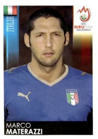 Marco Materazzi – UEFA Euro 2008 Austria-Switzerland, Nr. 289