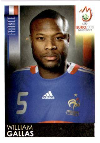 William Gallas – UEFA Euro 2008 Austria-Switzerland, Nr. 340