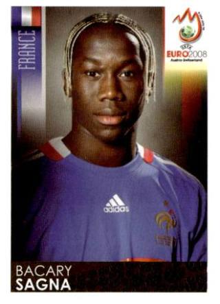 Bacary Sagna – UEFA Euro 2008 Austria-Switzerland, Nr. 344