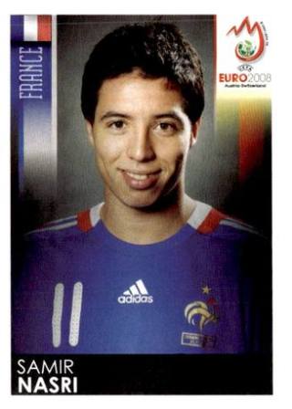 Samir Nasri – UEFA Euro 2008 Austria-Switzerland, Nr. 349