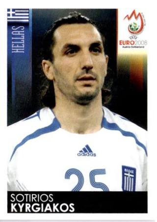 Sotirios Kyrgiakos – UEFA Euro 2008 Austria-Switzerland, Nr. 368