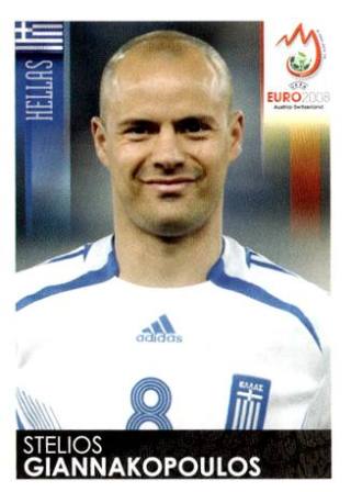 Stelios Giannakopoulos – UEFA Euro 2008 Austria-Switzerland, Nr. 373